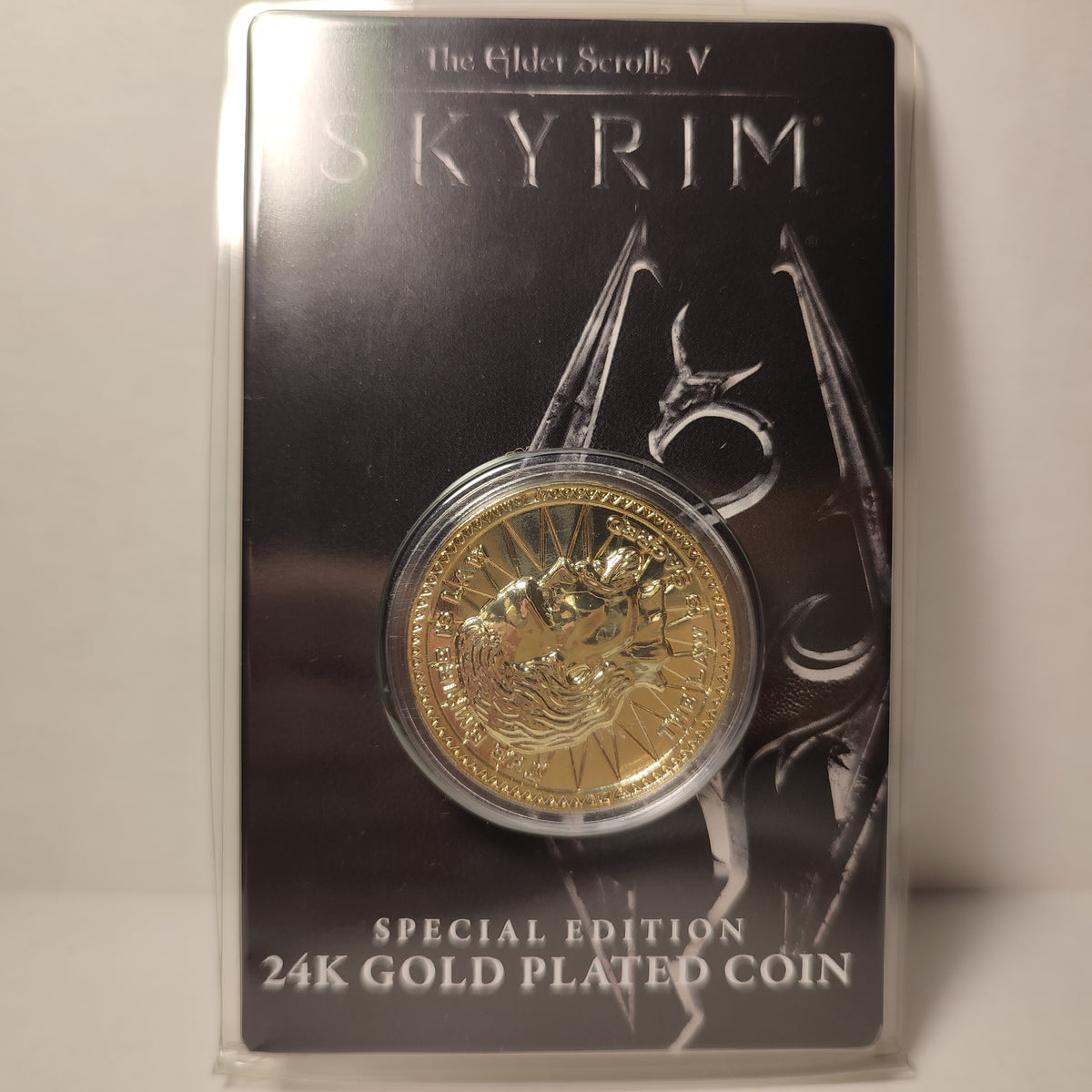 Skyrim - 24k Gold Plated Septim Coin