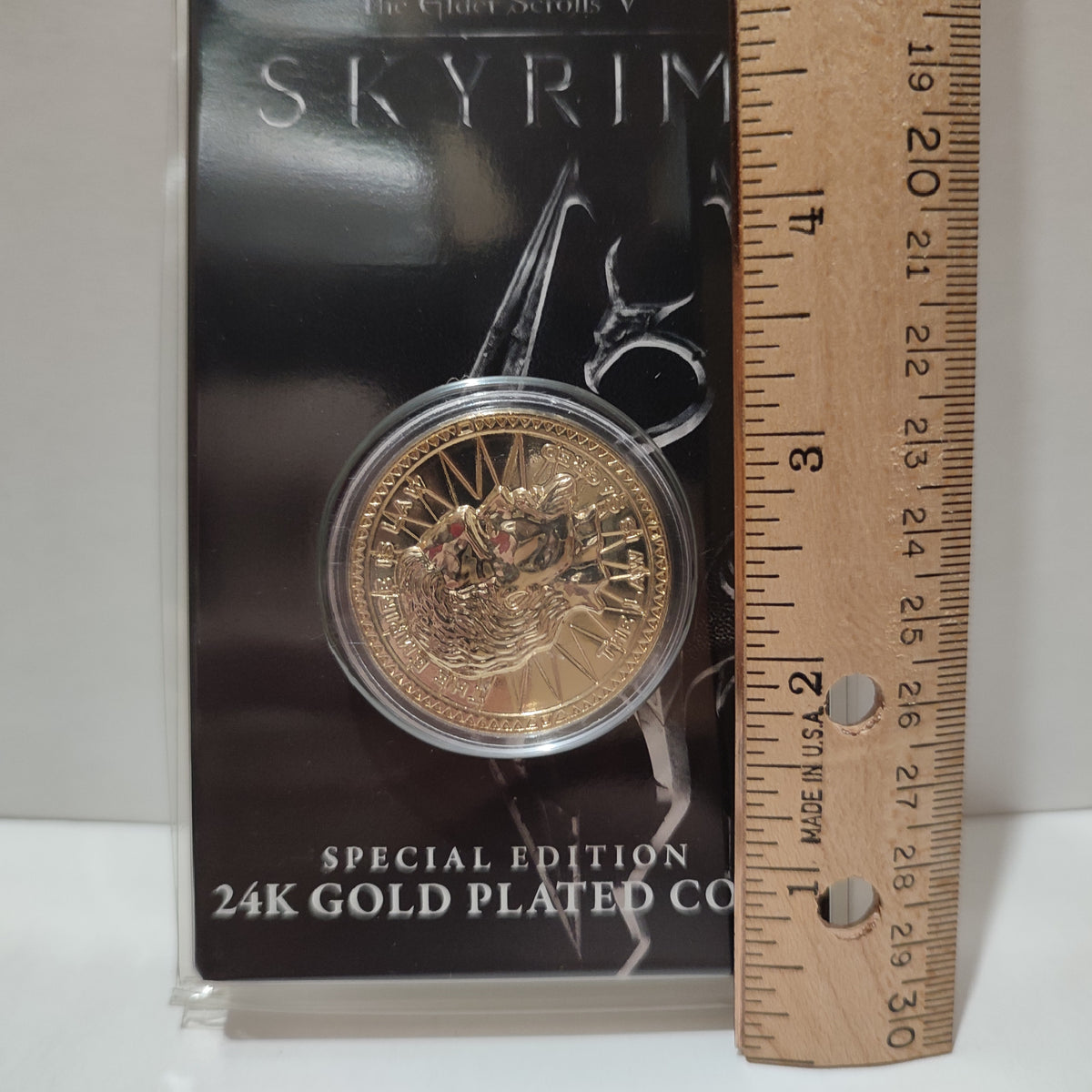 Skyrim - 24k Gold Plated Septim Coin