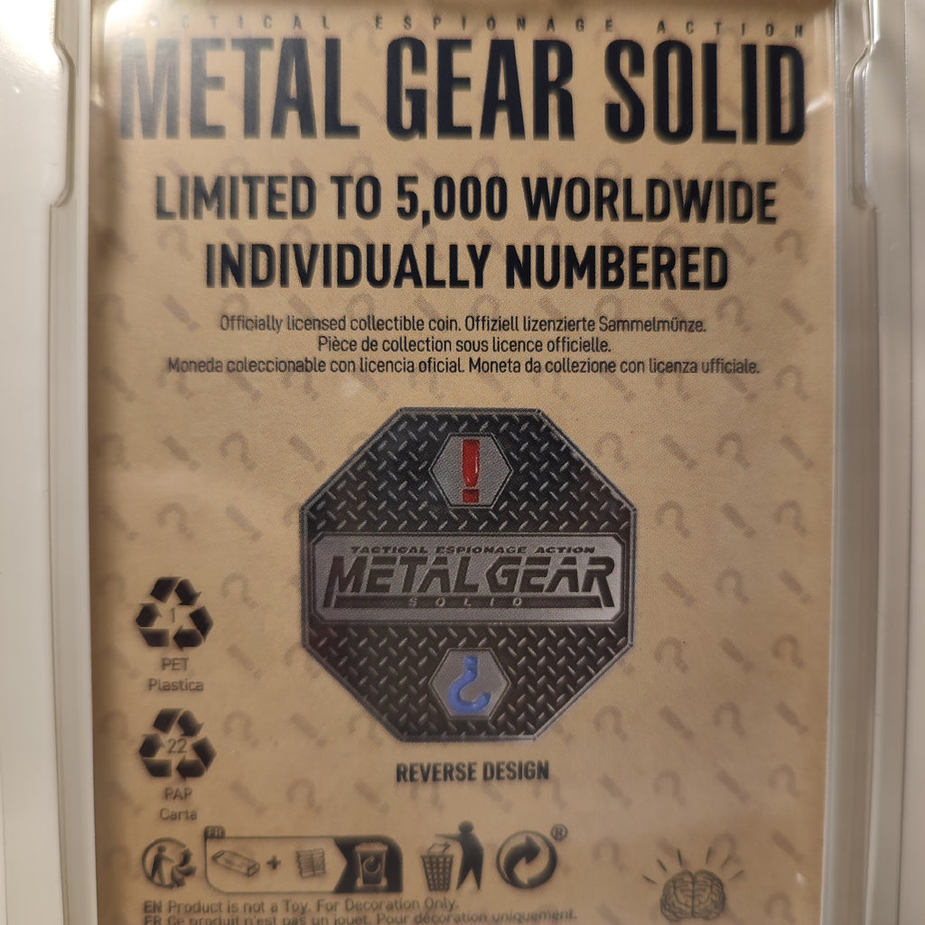 Metal Gear Solid - Solid Snake Coin