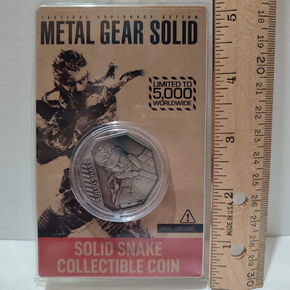 Metal Gear Solid - Solid Snake Coin
