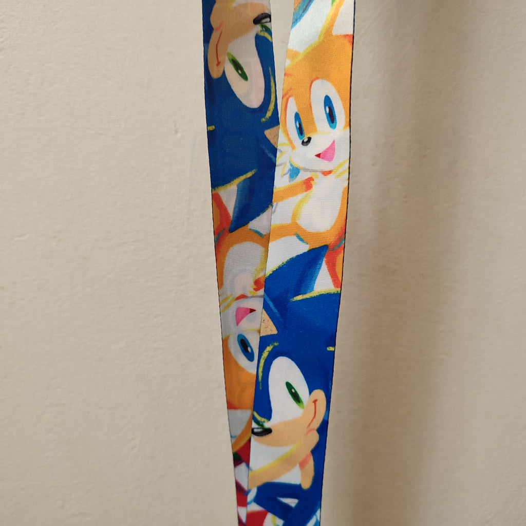Sonic The Hedgehog - Sonic, Knuckles, & Tails Lanyard