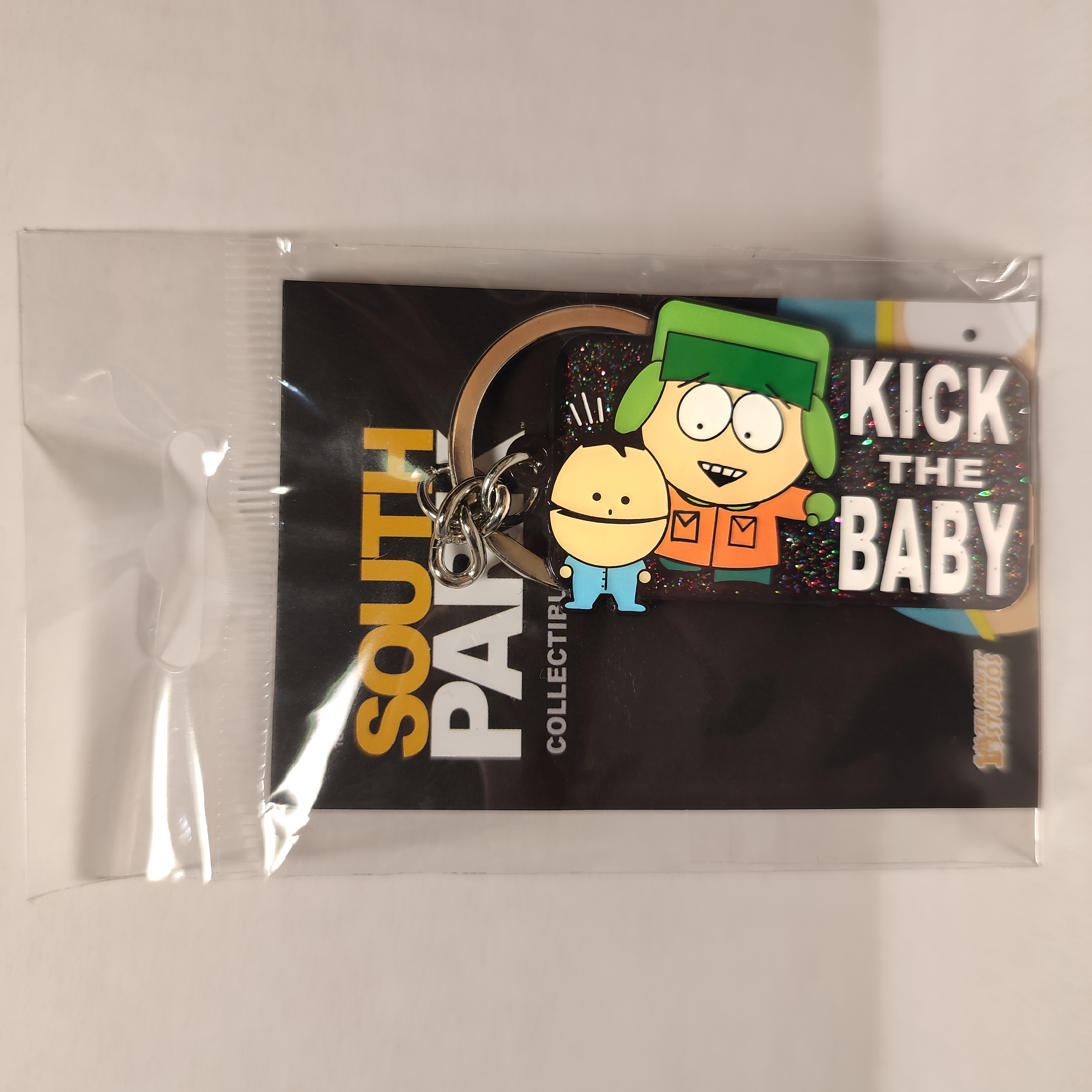 South Park - Kick The Baby Metal Keychain