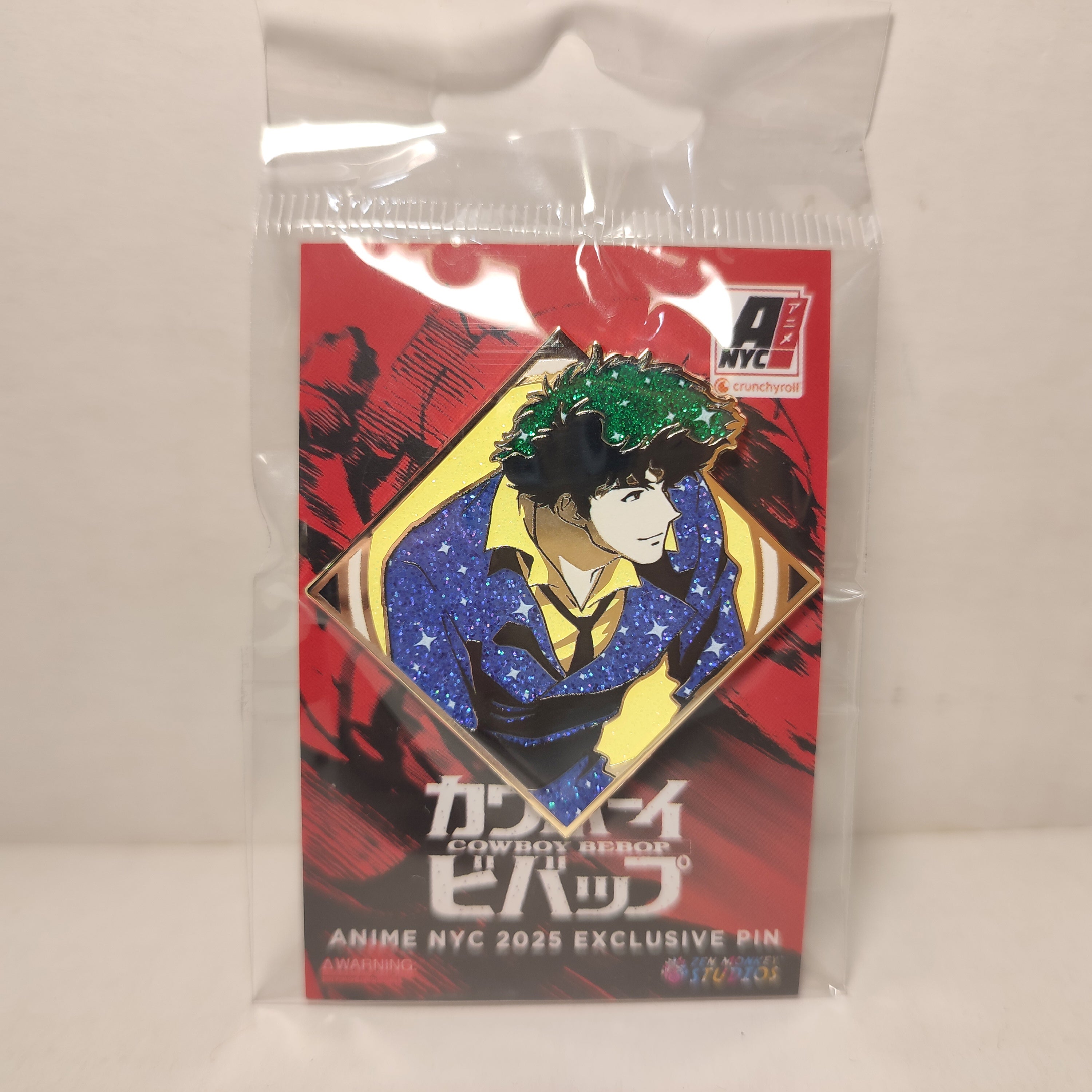 Cowboy Bebop - Spike Spiegel Sparkle Series Pin