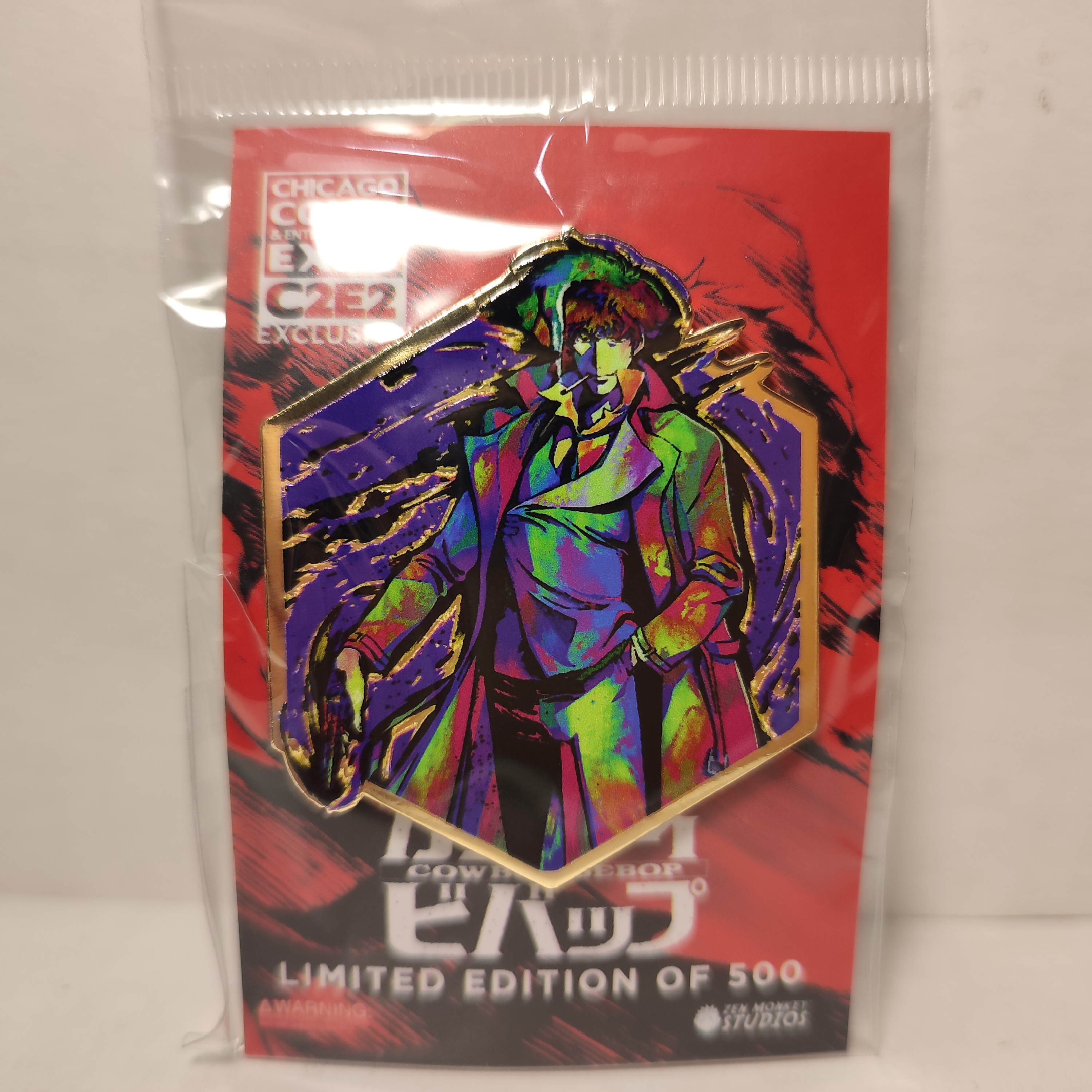 Cowboy Bebop - Spike Spiegel Painterly Series Pin