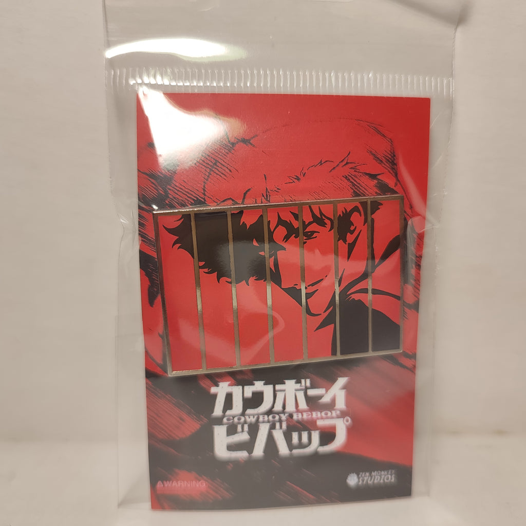 Cowboy Bebop - Spike Spiegel Red Panel Pin