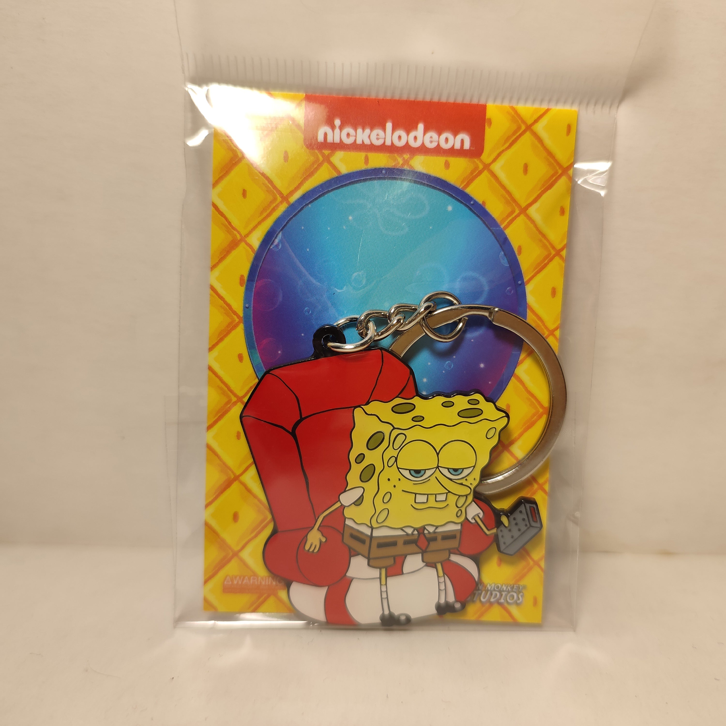 Spongebob Squarepants - Ight Imma Head Out Metal Keychain