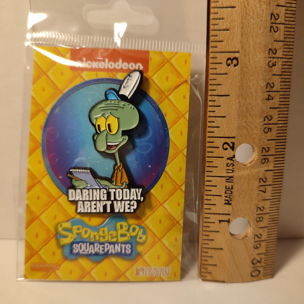 Spongebob Squarepants - Sarcastic Squidward Enamel Pin