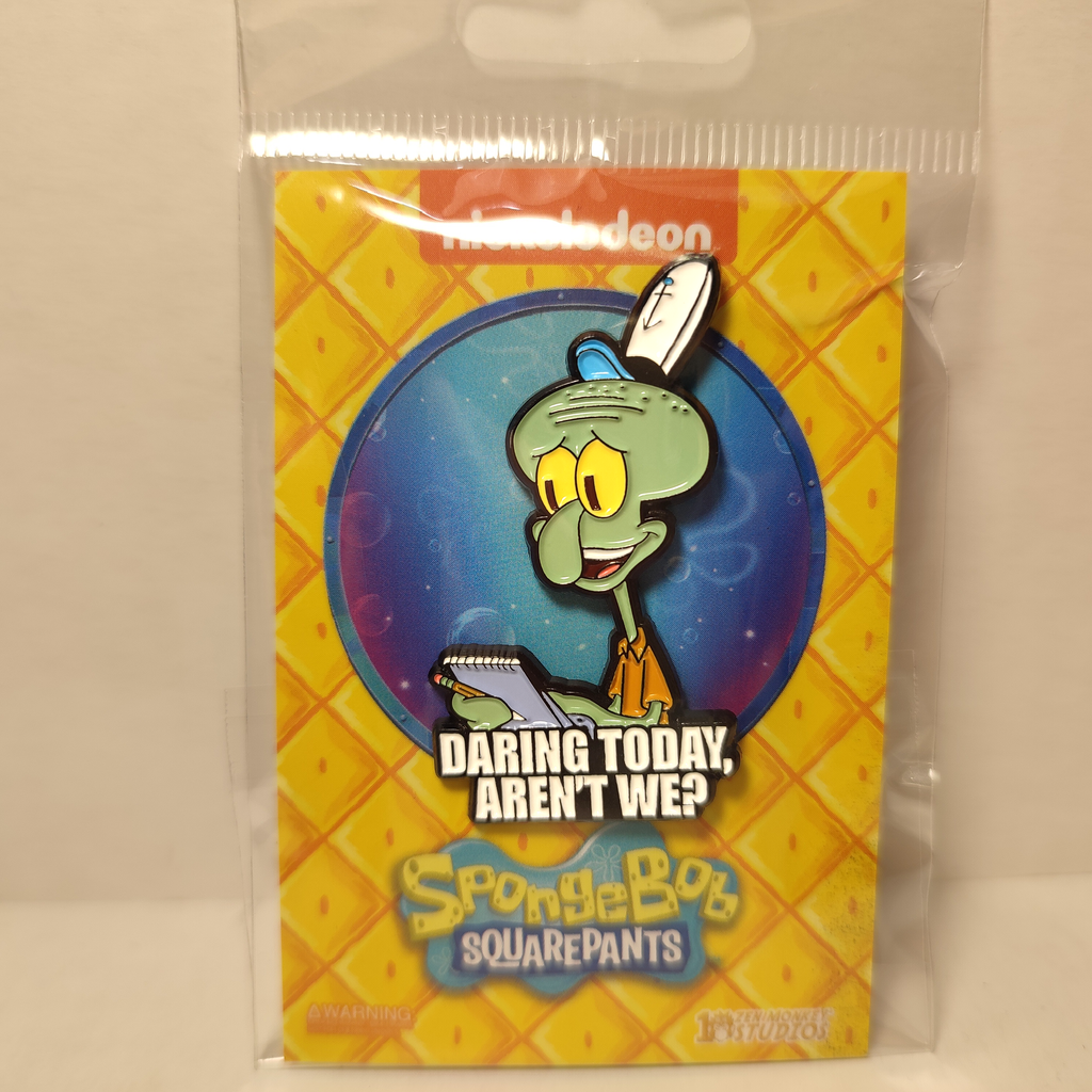 Spongebob Squarepants - Sarcastic Squidward Enamel Pin