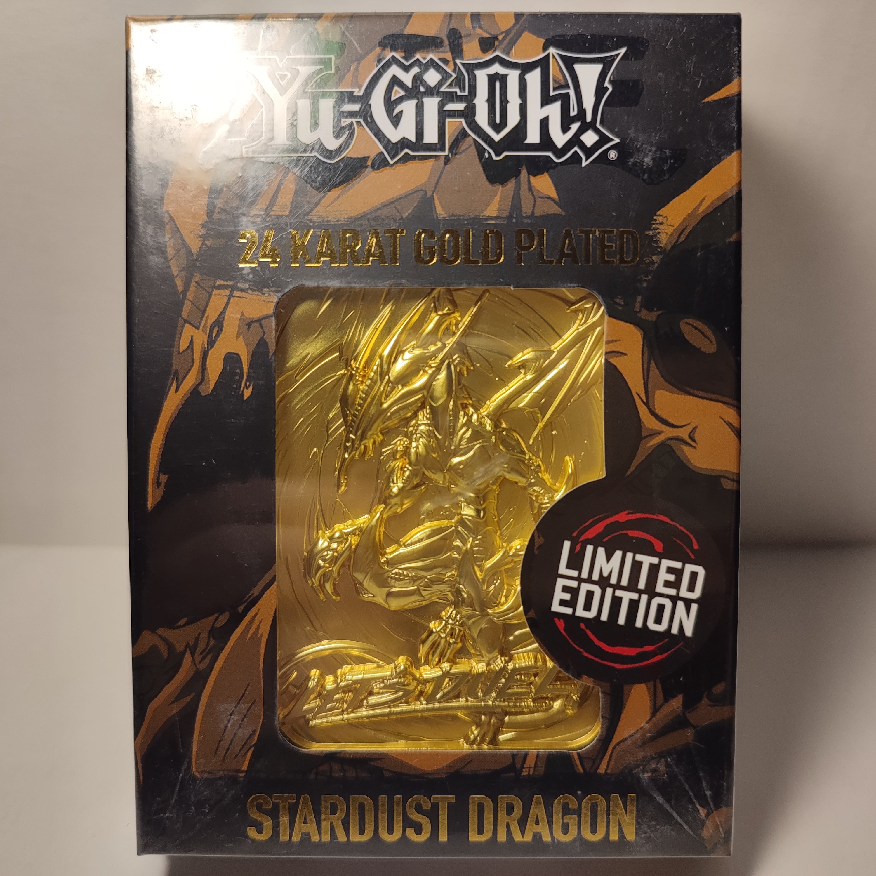 Yu-Gi-Oh! - Stardust Dragon 24k Gold Plated Ingot