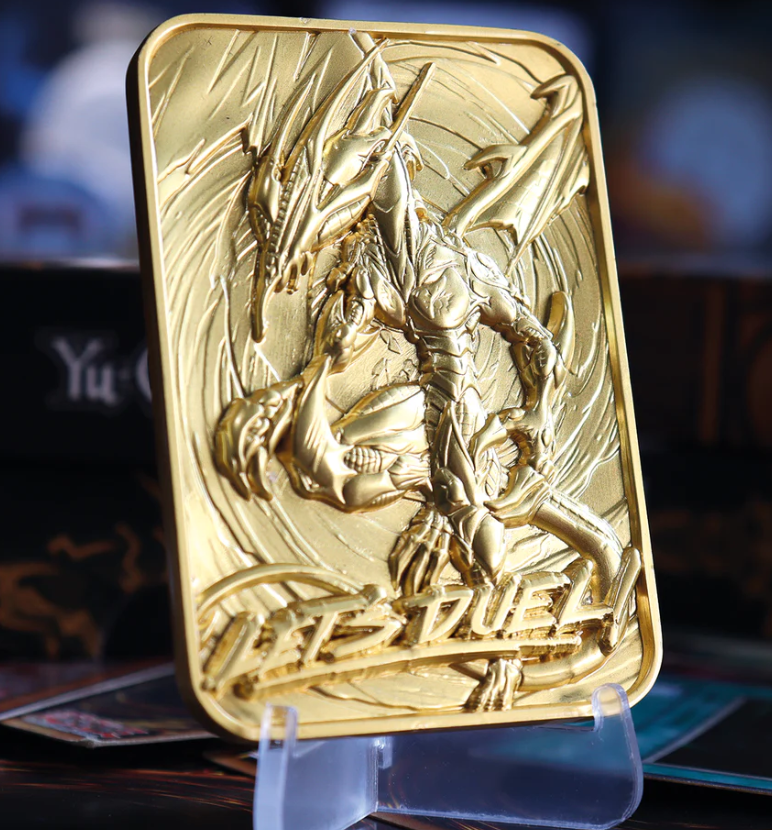 Yu-Gi-Oh! - Stardust Dragon 24k Gold Plated Ingot