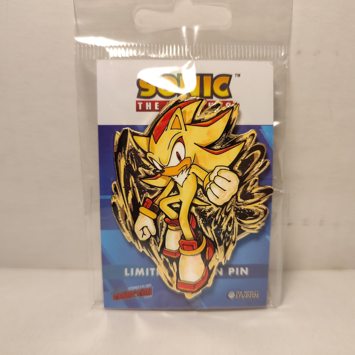 Sonic The Hedgehog - Super Shadow Painterly Pin
