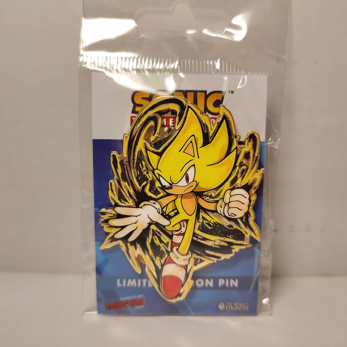 Sonic The Hedgehog - Super Sonic Painterly Series Pin