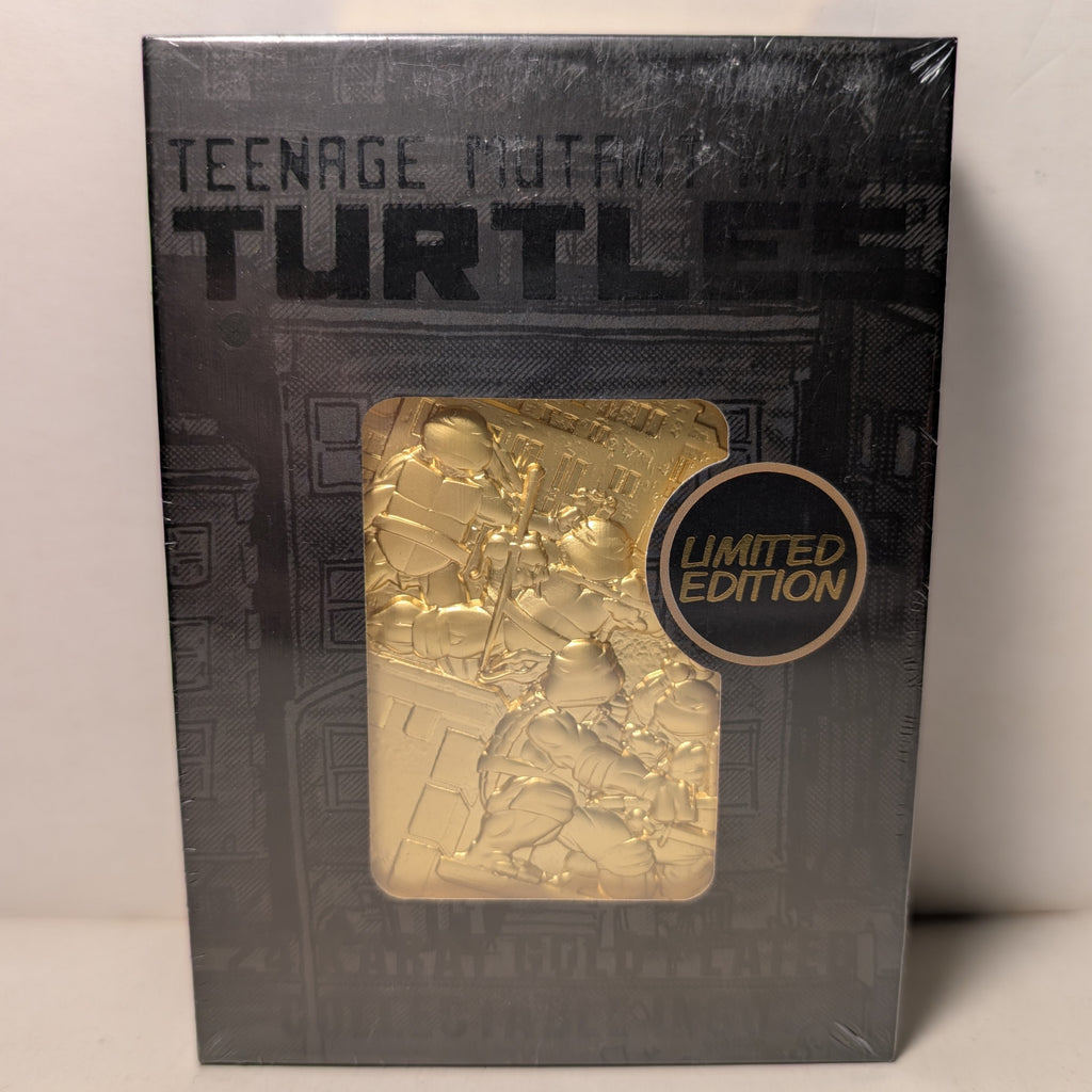 TMNT - 24k Gold Plated Ingot