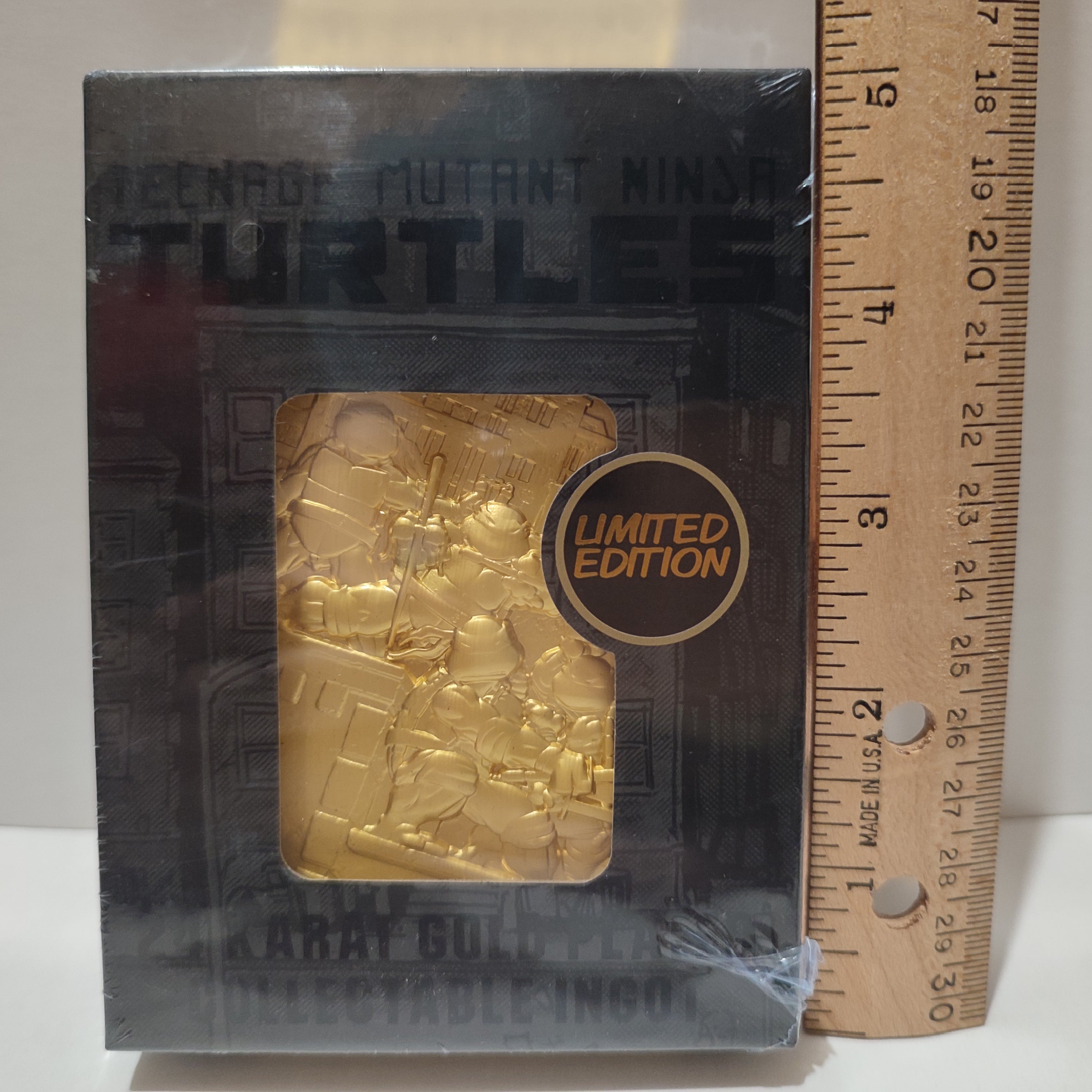 TMNT - 24k Gold Plated Ingot