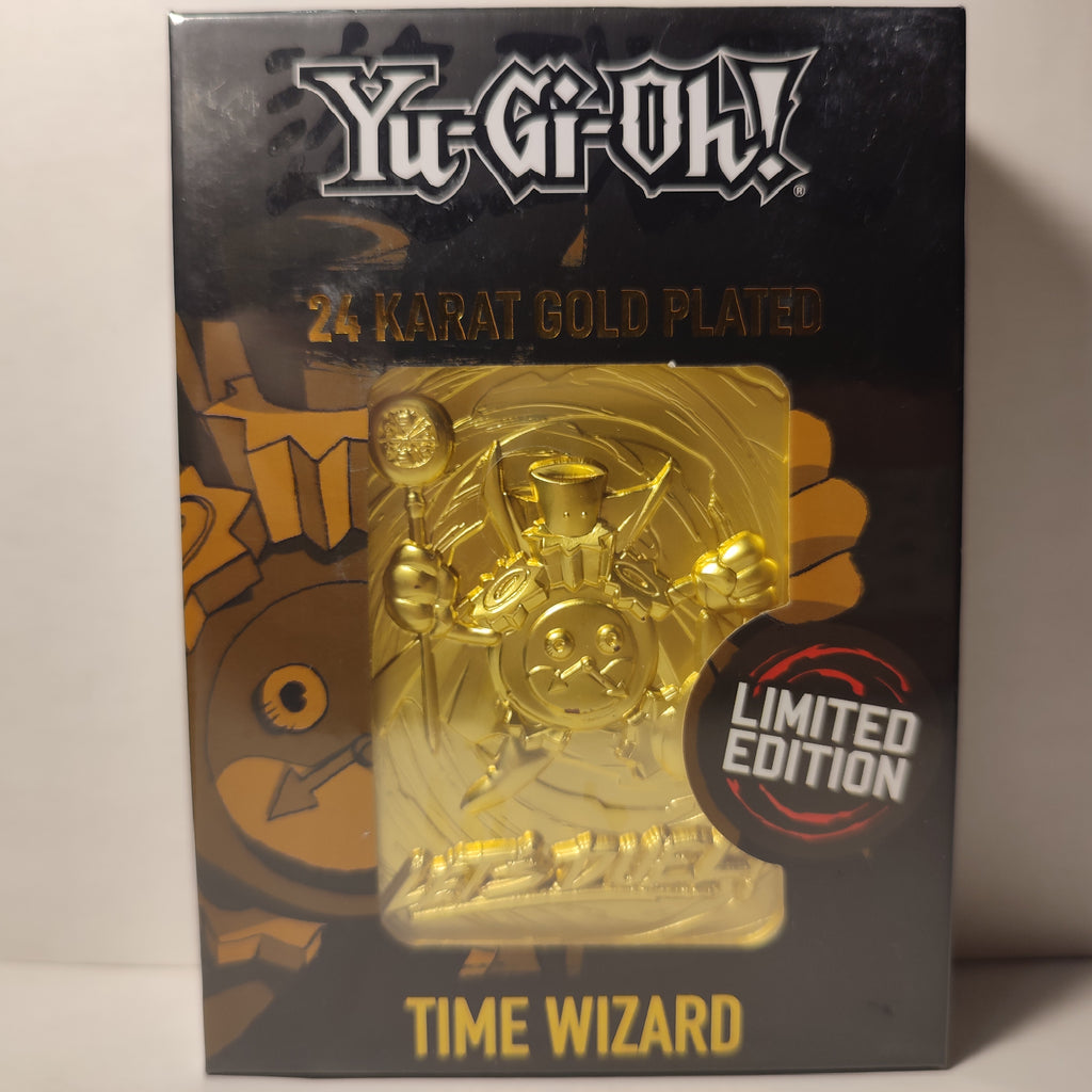 Yu-Gi-Oh! - Time Wizard 24k Gold Plated Ingot