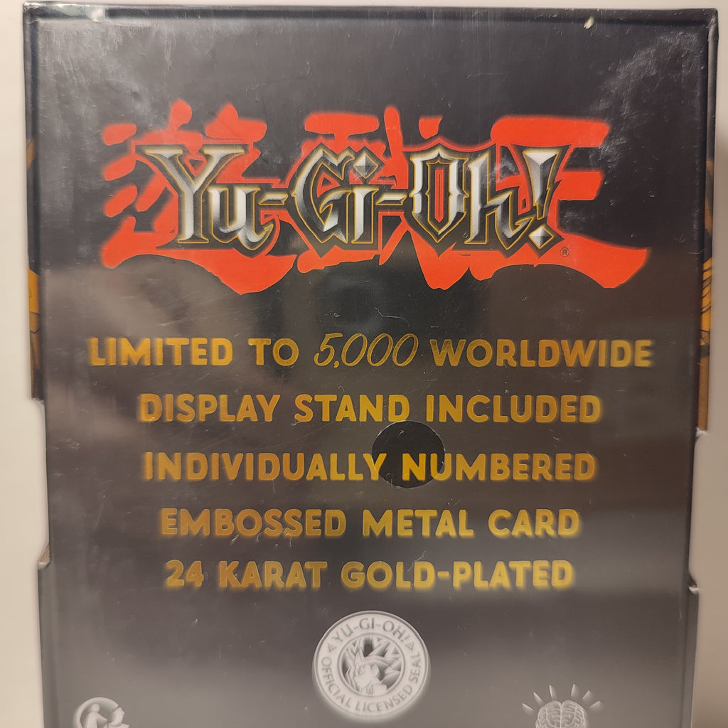 Yu-Gi-Oh! - Time Wizard 24k Gold Plated Ingot
