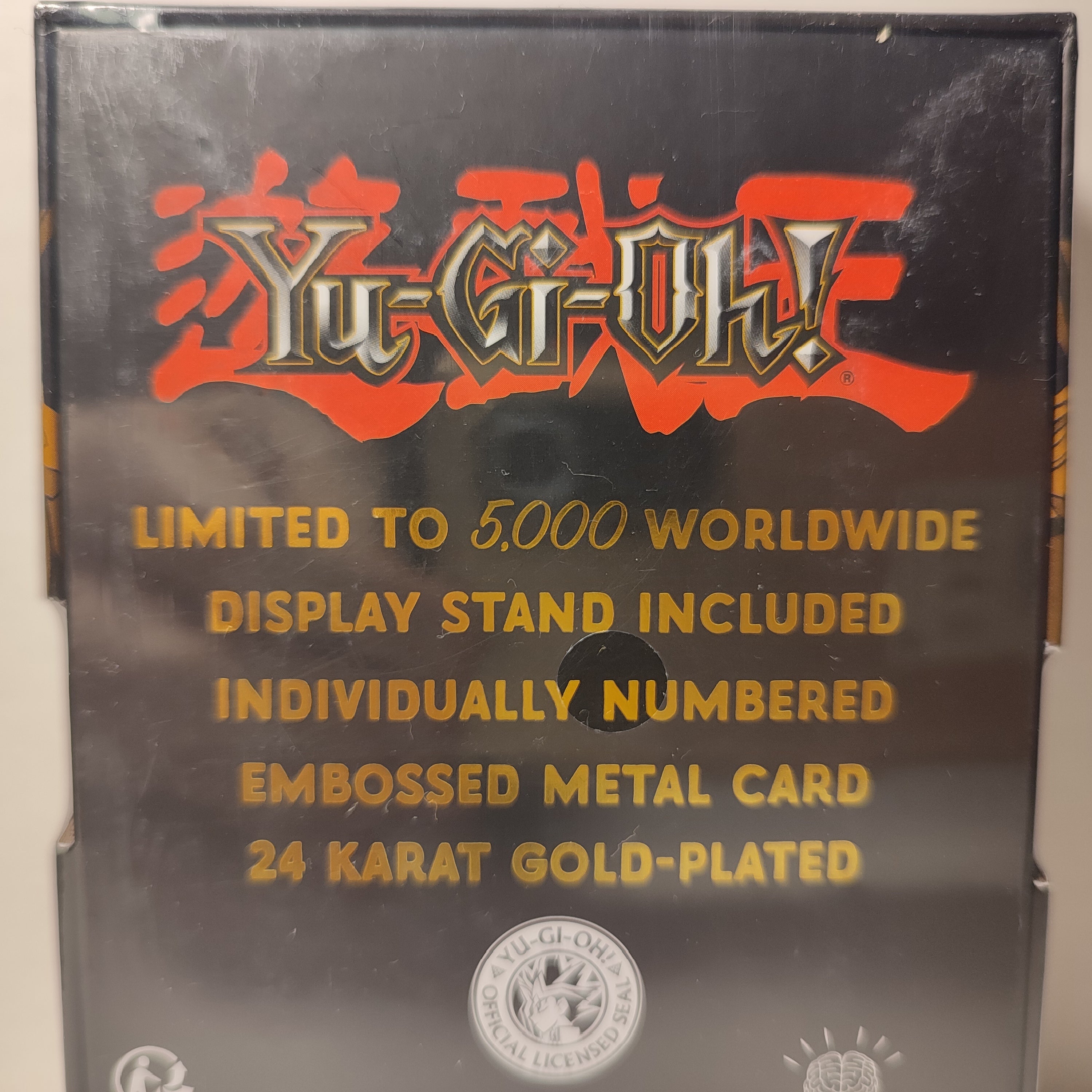 Yu-Gi-Oh! - Time Wizard 24k Gold Plated Ingot