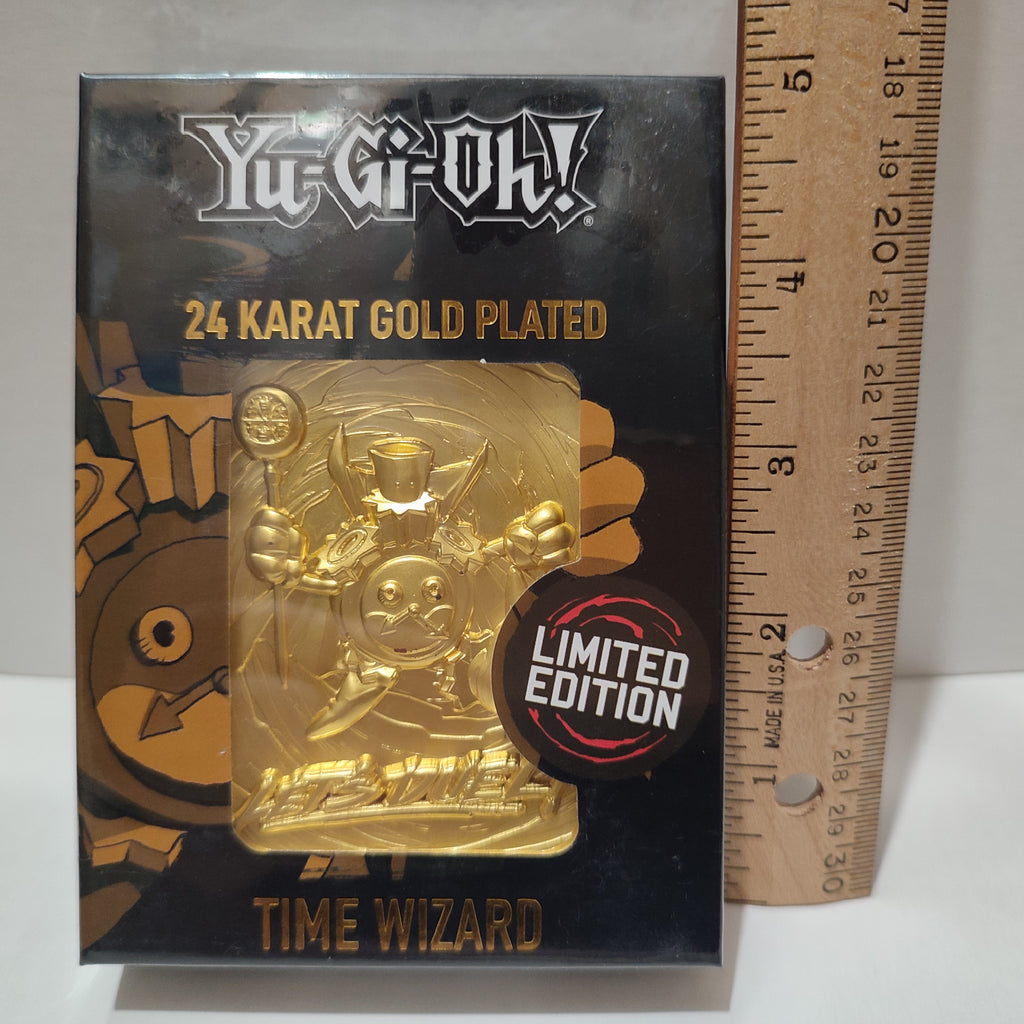 Yu-Gi-Oh! - Time Wizard 24k Gold Plated Ingot