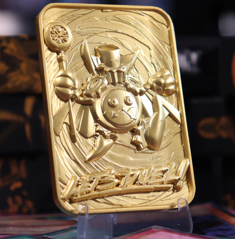Yu-Gi-Oh! - Time Wizard 24k Gold Plated Ingot