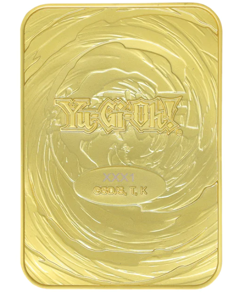 Yu-Gi-Oh! - Time Wizard 24k Gold Plated Ingot