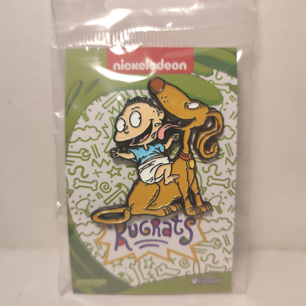 Rugrats - Tommy & Spike Enamel Pin