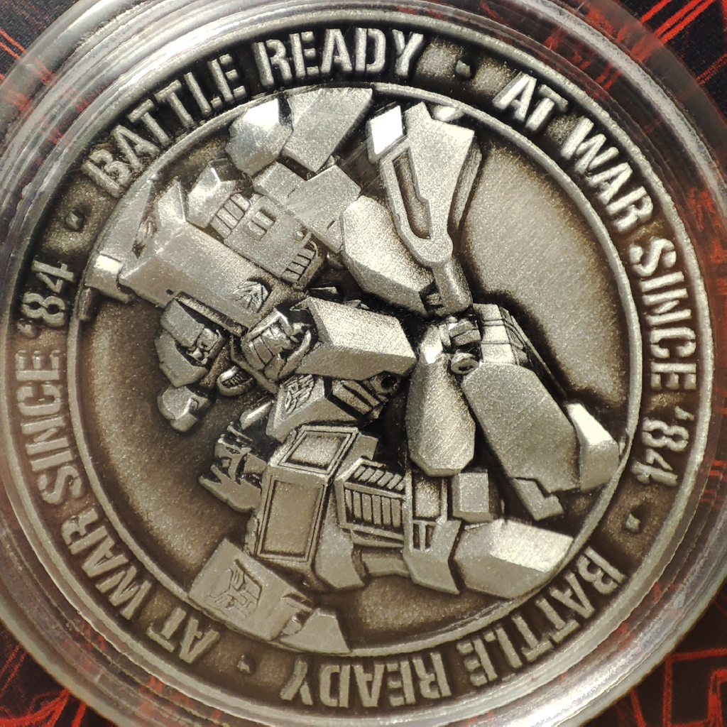 Transformers - At War Since 84 Coin