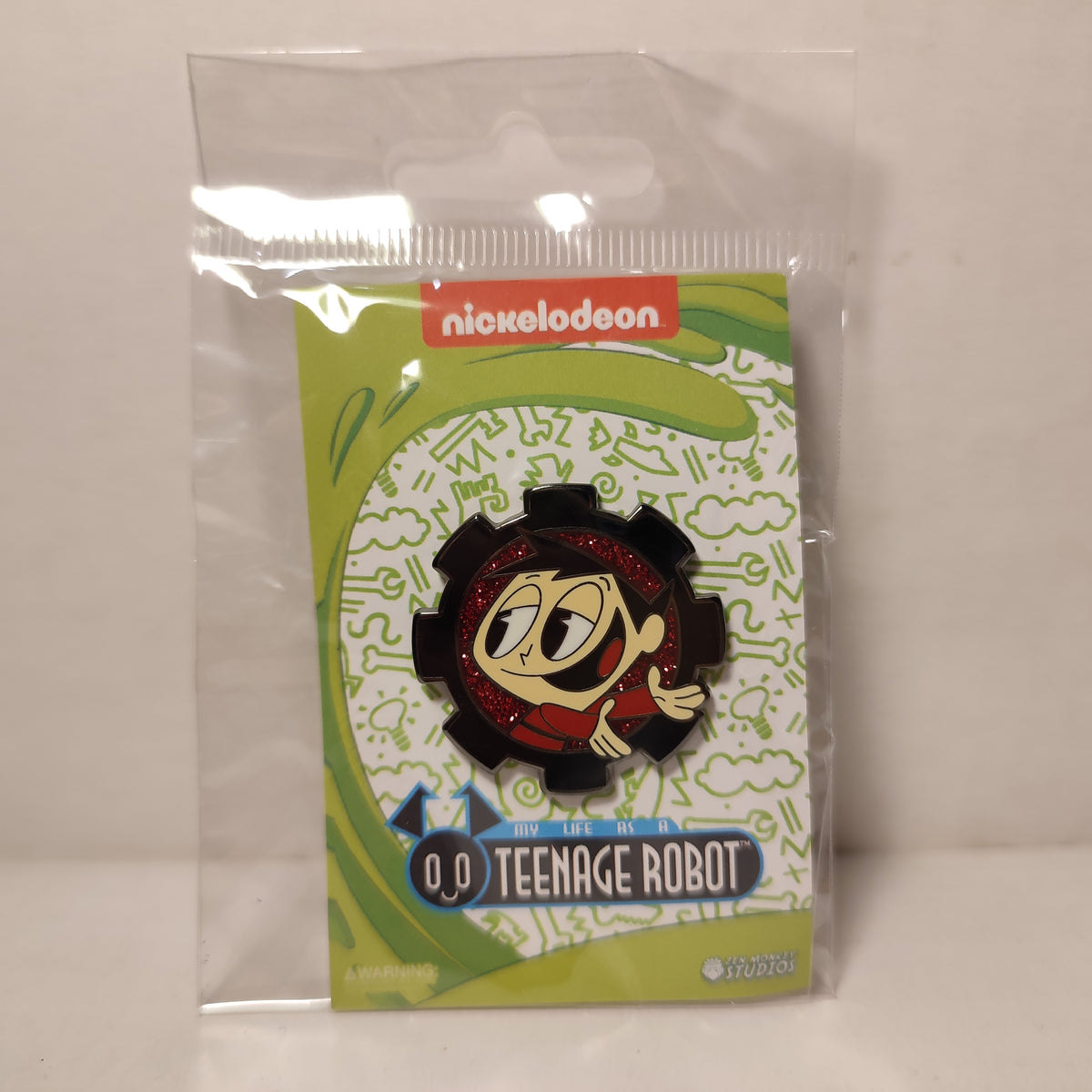 My Life As A Teenage Robot - Tucker Cornelius Enamel Pin