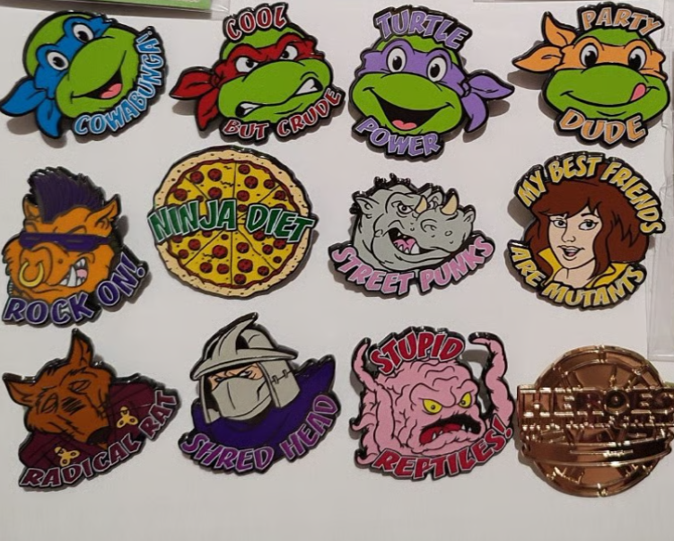 TMNT - Mystery Pin Badge Series Box (1 Random Pin)