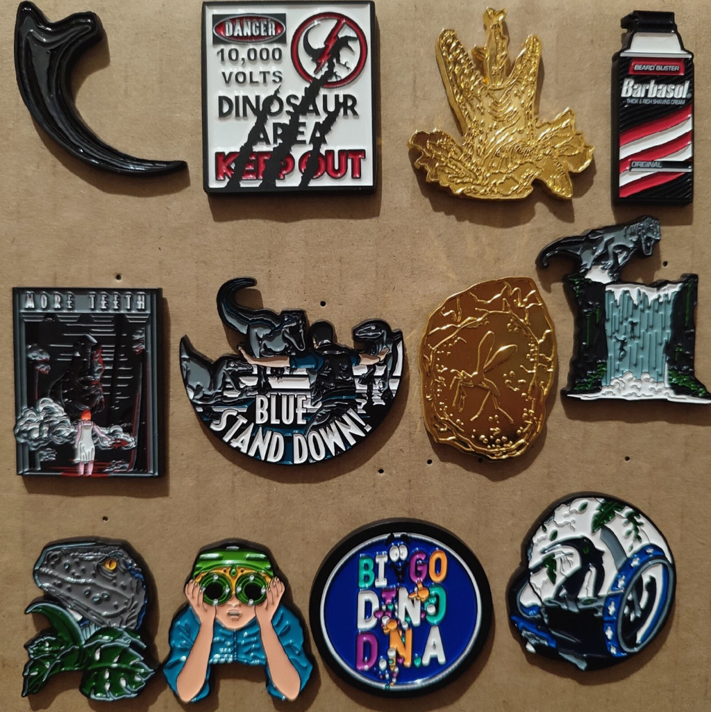 Jurassic Park - Mystery Pin Badge Series Box (1 Random Pin)