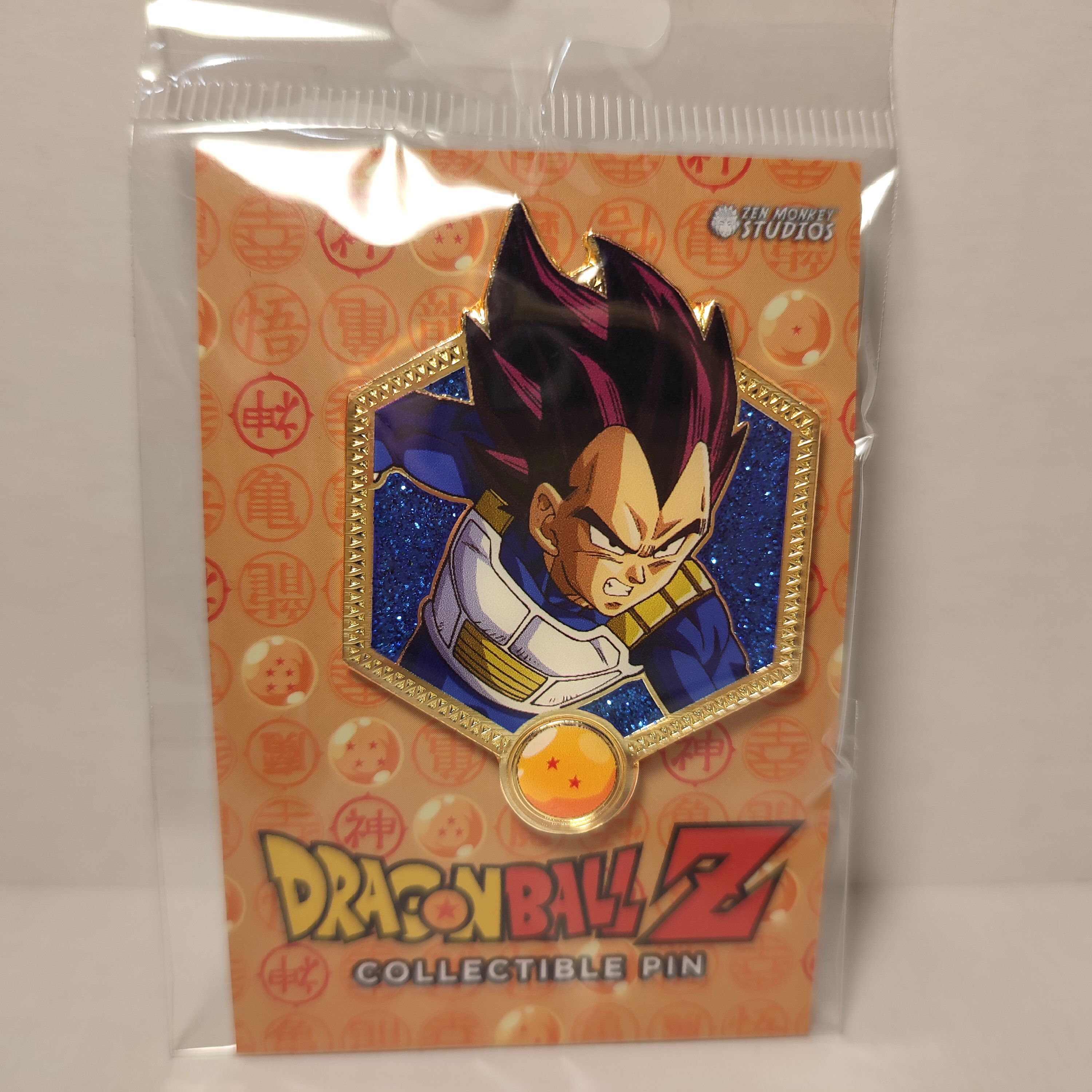 Dragon Ball Z - Vegeta Golden Series Pin