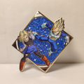 Dragon Ball Z - Famous Moments Vegeta Vs Android 18 Pin