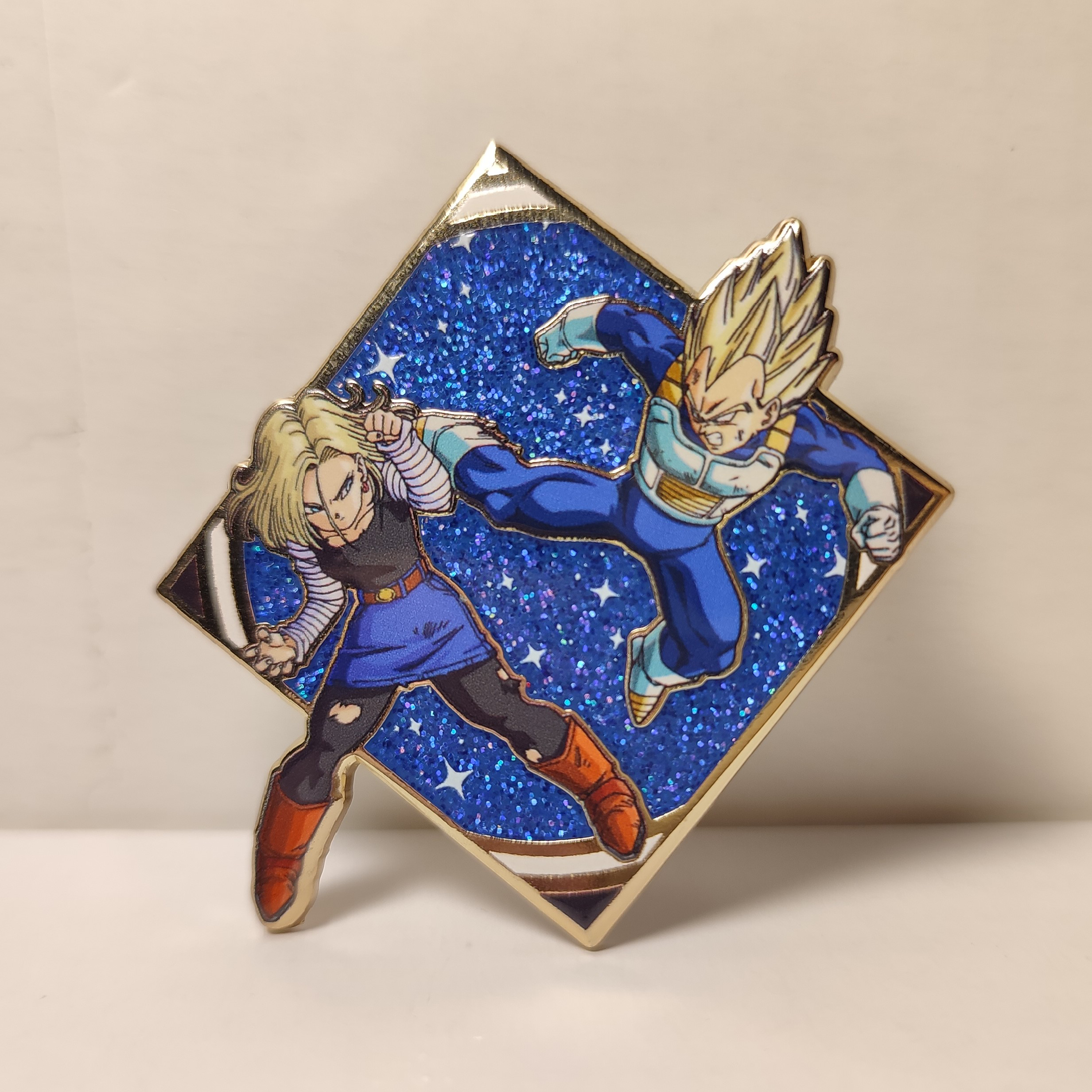 Dragon Ball Z - Famous Moments Vegeta Vs Android 18 Pin