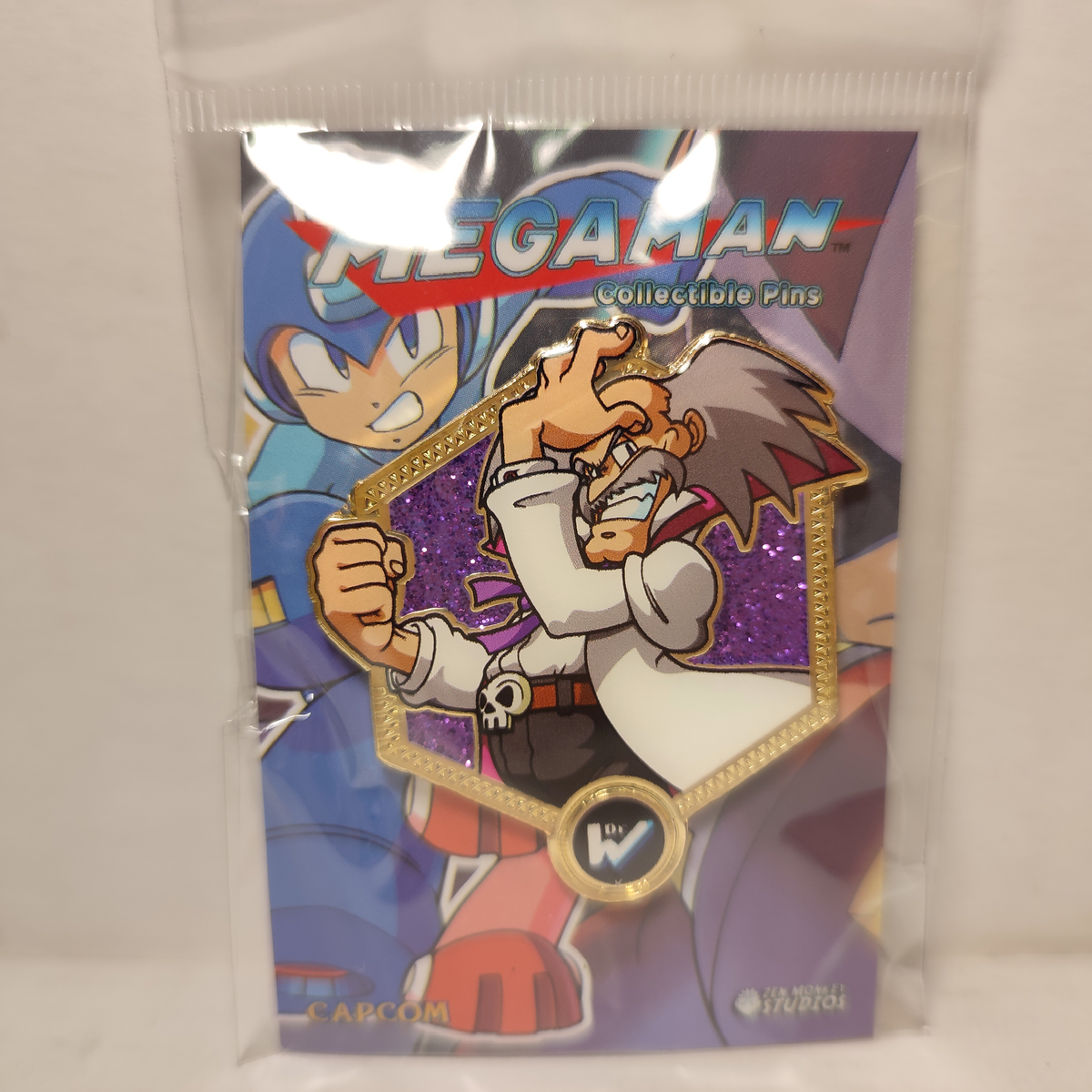 Mega Man Classic - Dr. Wily Golden Series 2 Pin