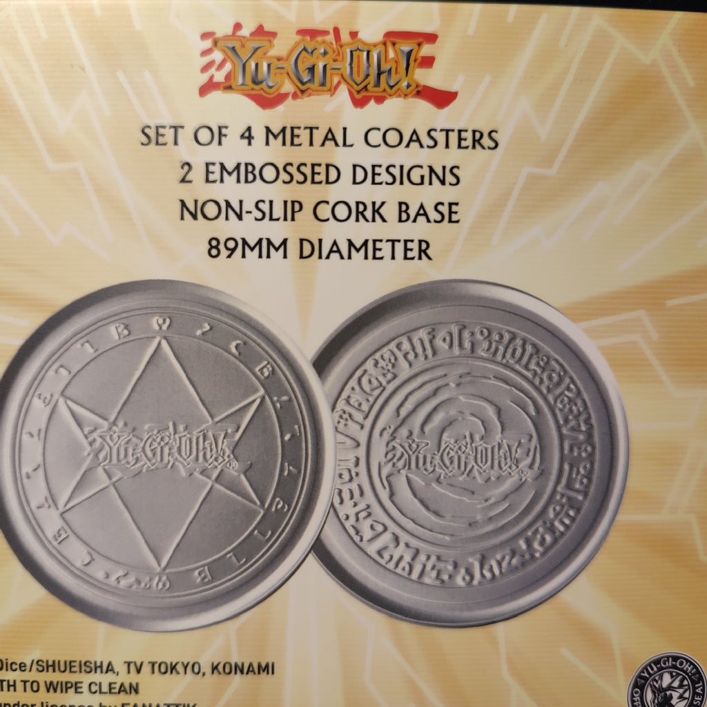 Yu-Gi-Oh! - Metal Coasters Set Of 4