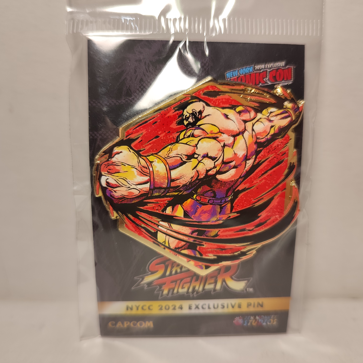Street Fighter - Zangief Painterly Series Pin