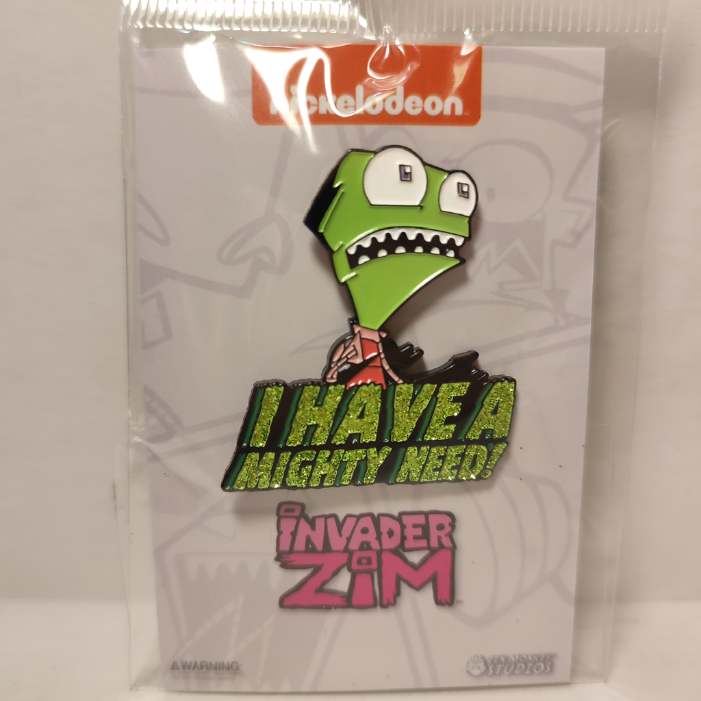 Invader Zim - I Have A Mighty Need Enamel Pin
