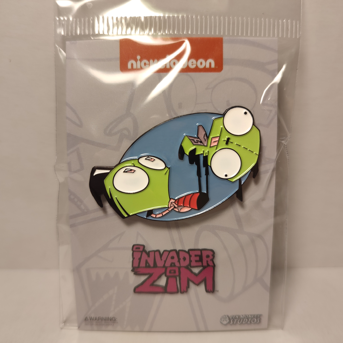 Invader Zim - Working Out Enamel Pin